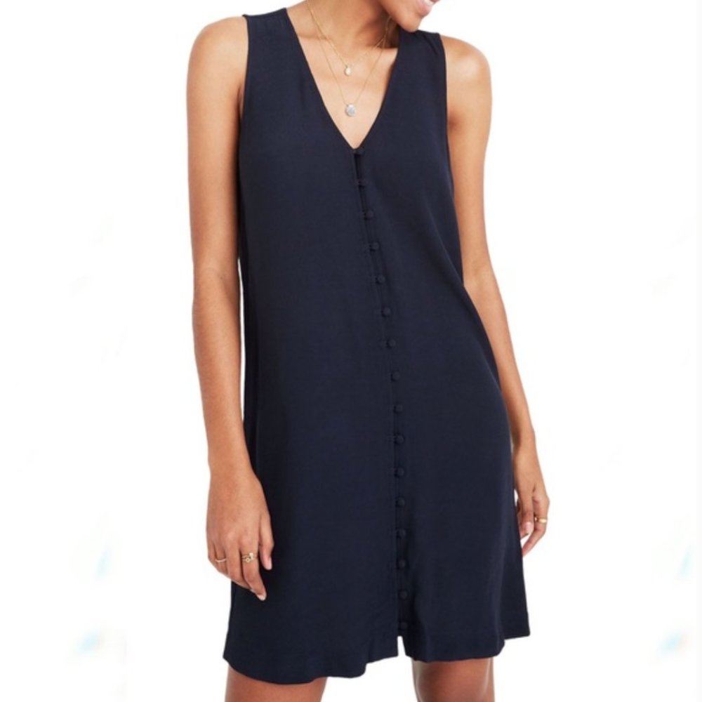 Heather Button-Front Dress